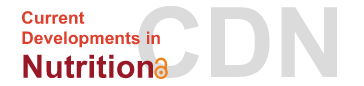 Logo with text Current Developments in Nutrition (CDN)