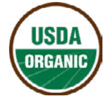 USDA seal for 100% organic products