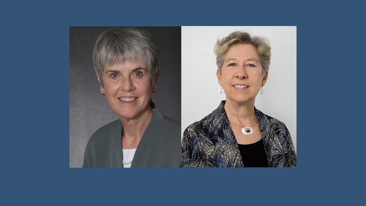 Barbara Schneeman and Kathryn Dewey